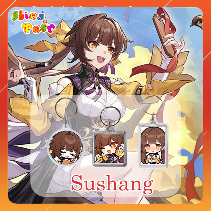 [รางดาว Honkai] - พวงกุญแจ | พวงกุญแจเกม Sushang Honkai Star Rail สําหรับตกแต่ง ของขวัญ ของที่ระลึก