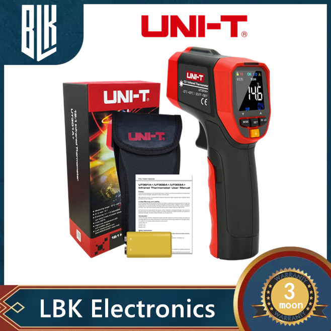 แท้ ส่งจากไทย UNI-T UT301A+ เครื่องวัดอุณหภูมิ เลเซอร์ อินฟราเรด มีหลายตัวเลือก  ของแท้ ส่งด่วน ส่งไ