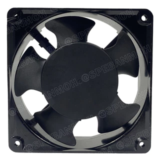 [ 1 ชิ้น ] GH12038HA2BL 4.8 นิ้ว 220VAC 12038 พัดลมระบายอากาศ Axial Fan บอดี้เหล็ก พัดลมระบายอากาศ Sakaguchi พัดลมระบ...