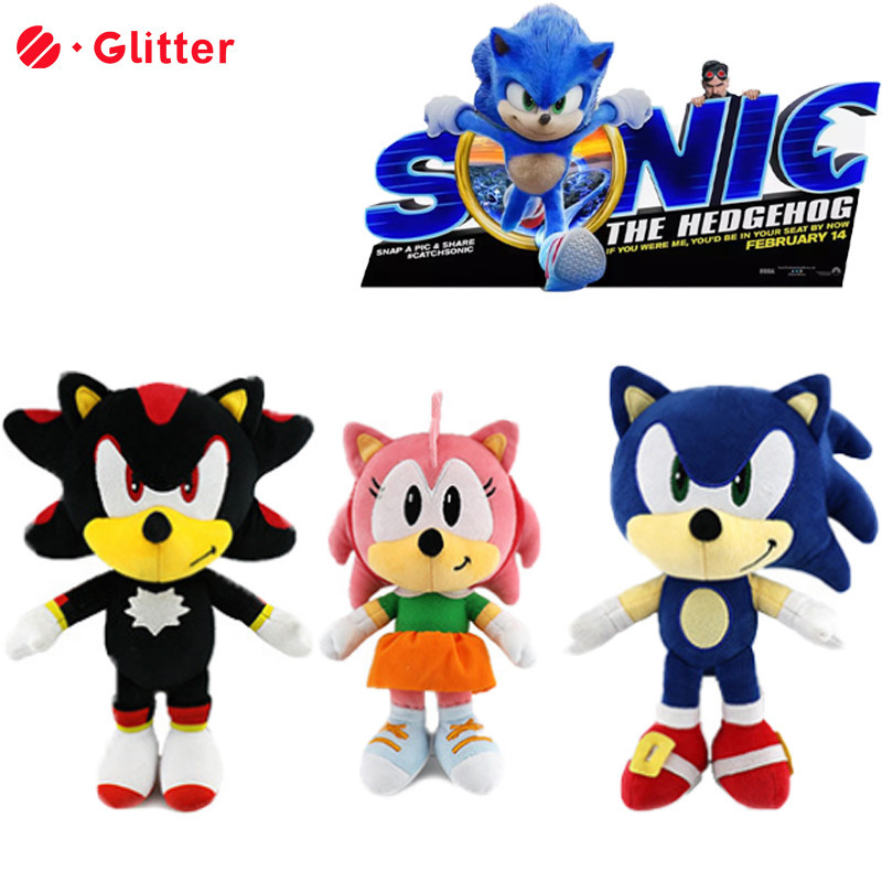 ฟิกเกอร์ Sonic the Hedgehog Sonic 25 ซม. พร้อมข้อต่อขยับได้ ของเล่นสําหรับเด็ก