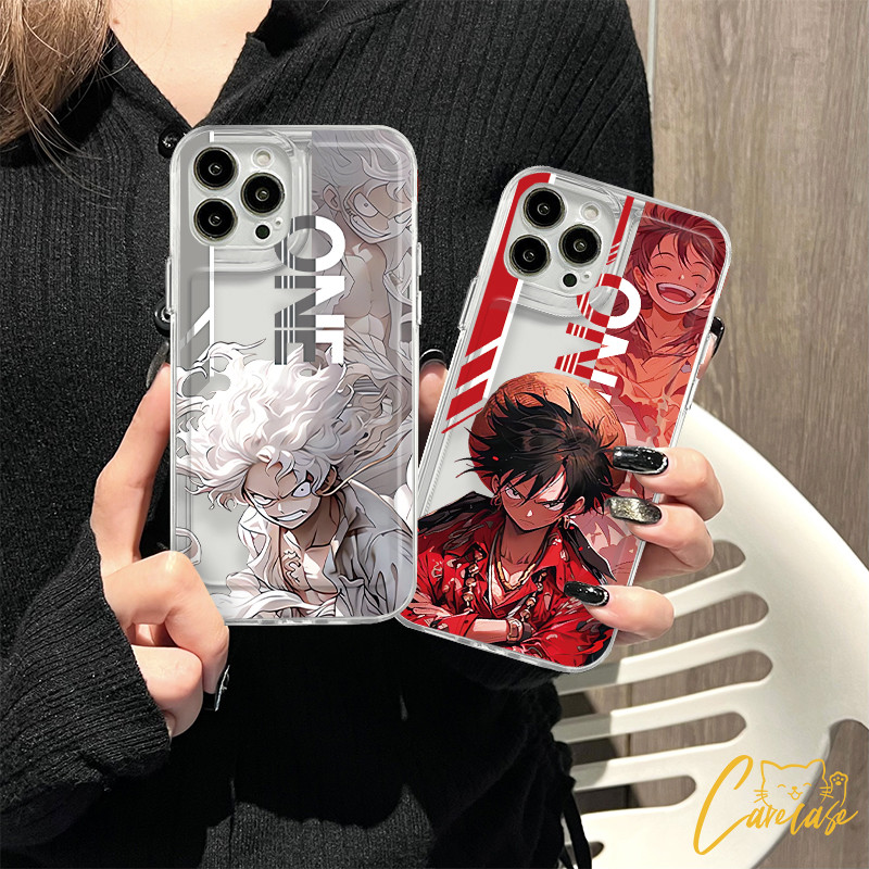 เคสโทรศัพท์ใส ONE PIECE Luffy สําหรับ Samsung A02 A02S A03 A04 A04S A05 A05S A10 A10S A11 A12 A13 A14 A15 A20 A20S A21S A22 A23 A23 กันกระแทก