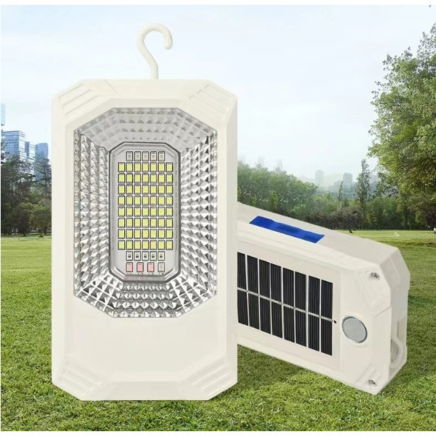 ปลีก/ส่ง ไฟสปอตไลท์พกพา โซล่าและแผงโซล่า Solar Light 1,000Watts ตั้งแคมป์ แขวน แม่เหล็ก