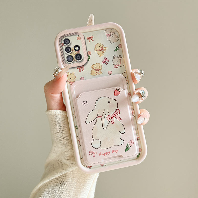 SAMSUNG สําหรับsamsung Galaxy A51 4G 5GกรณีTPUซิลิโคนกันกระแทกเคสโทรศัพท์สําหรับSamsung A51 4G 5Gปลอ