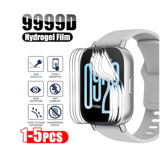 ฟิล์ม TPU แบบนุ่ม PMMA ป้องกันหน้าจอกระจกนิรภัยสําหรับ Redmi Watch 5 Active Watch5 Lite ฝาครอบป้องกันรอยขีดข่วน
