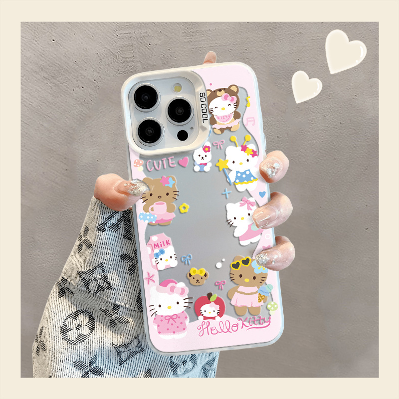 HelloKitty ปลอกสำหรับ Xiaomi 13ครั้ง12ครั้ง10วินาที11 12 13 14 Pro กรณี R edmi หมายเหตุ13 12 11 10ครั้งบวก R edmi 9 K40 K50 K60 M2 K30 X5 M4กันกระแทก poco Lite อัลตร้า
