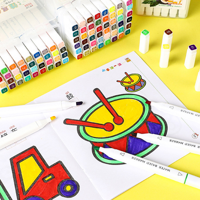 [พร้อมส่ง]🔥ปากกาอะคริลิค กันน้ำ 12/24/36/48สี เขียนได้ทุกพื้นผิว ปากกาเขียนแก้ว /พลาสติก/ไม้/เหล็ก/กระจก