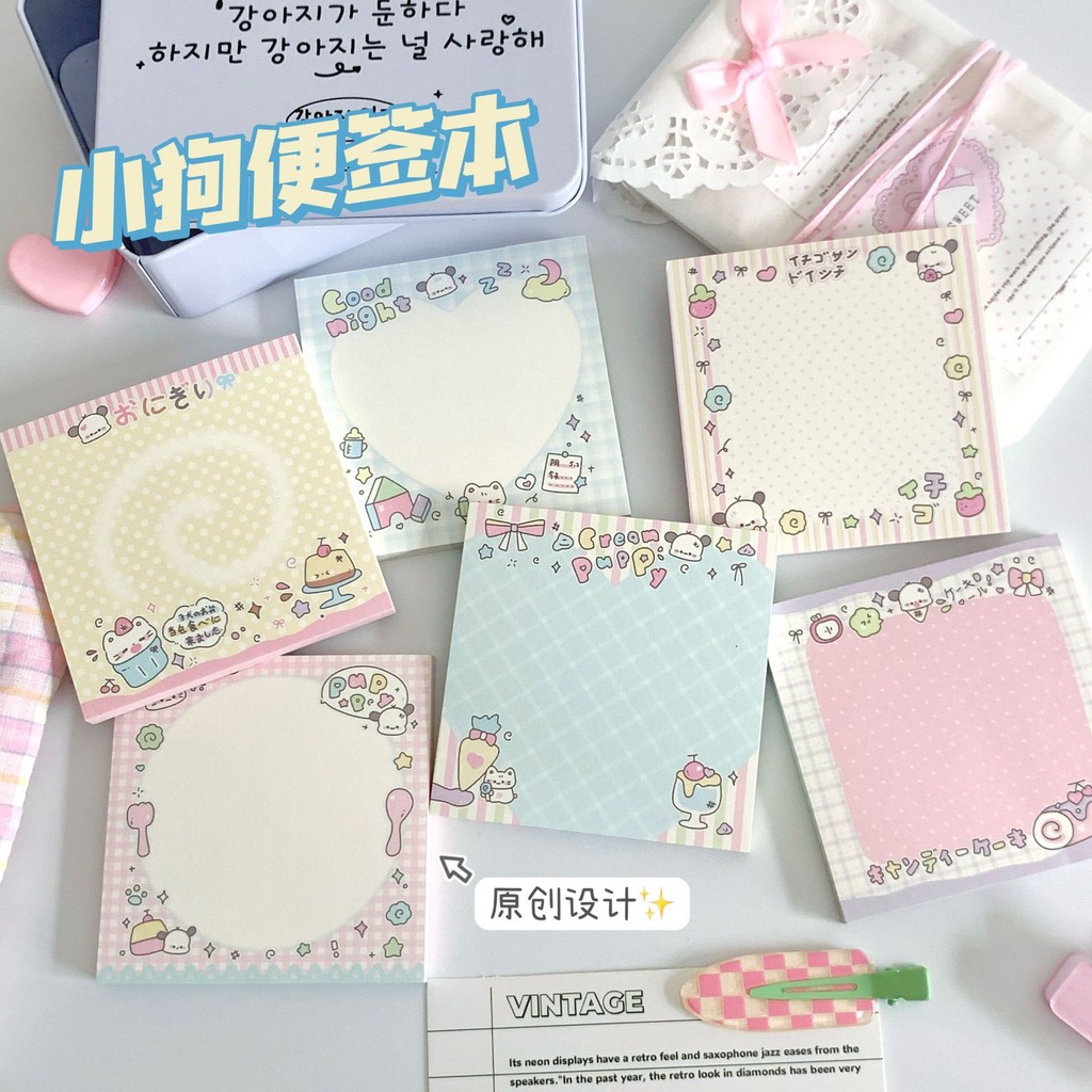 หมายเหตุหนังสือน่ารักวาง Notepad เครื่องเขียนเครื่องเขียนนักเรียน
