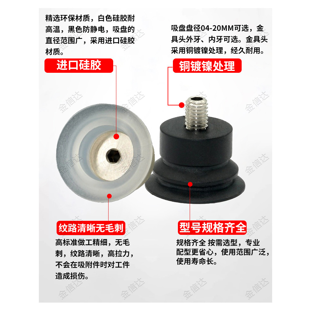 ส่งออก SMC Manipulator ดูดสูญญากาศถ้วยออร์แกนหัวฉีด รูปที่ 4