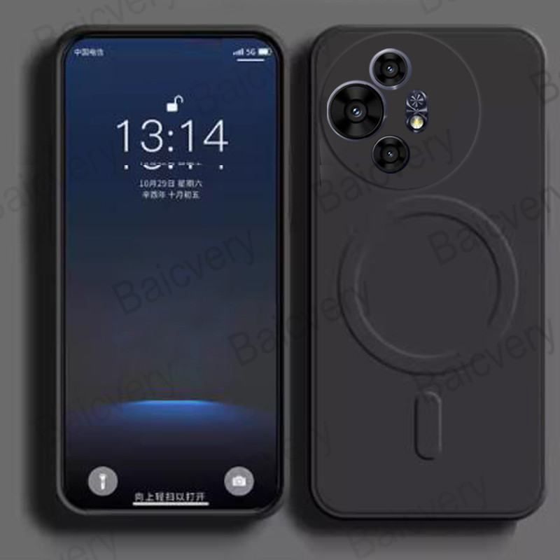 Tcl 50 Pro NXTPAPER 5G Casing Case Phone Cover Camera Protect Support Magnetic Wireless Charger