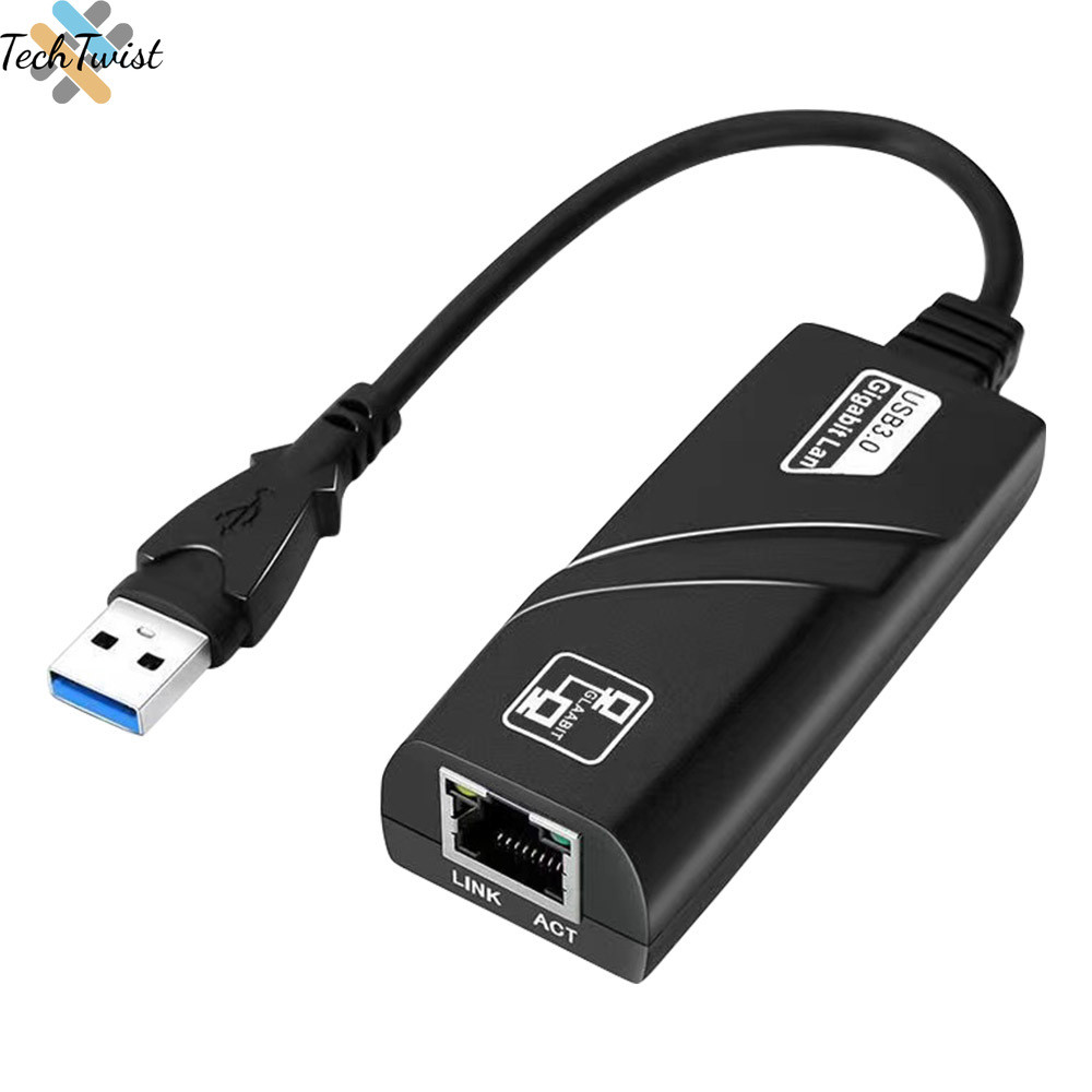 USB 3.0 to Gigabit Ethernet Network Adapter 100/1000Mbps Ethernet Port