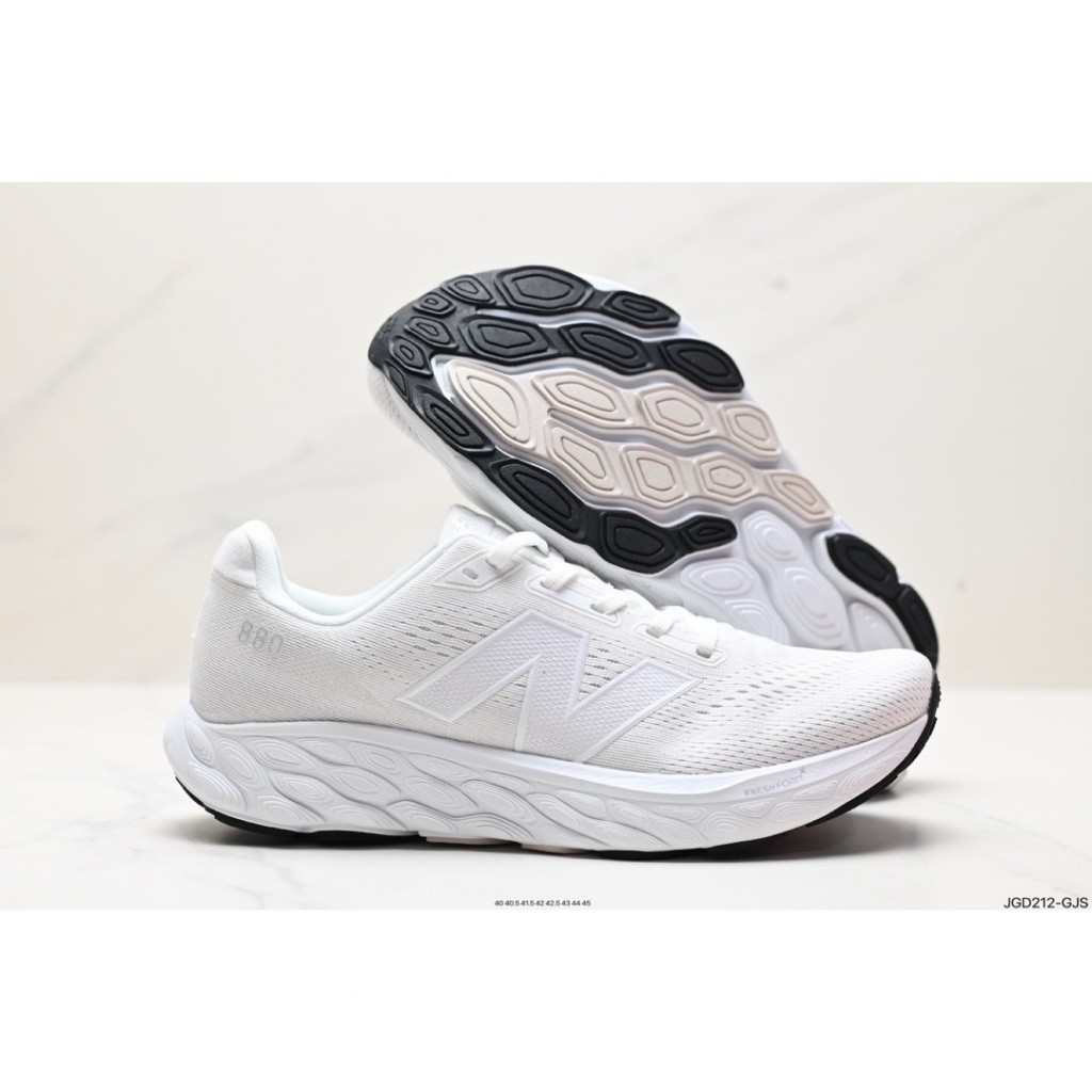 New Balance NB 880 FRESH FOAM รองเท้าวิ่งสีขาวพรสวรรค์กลางแจ้ง M880L14