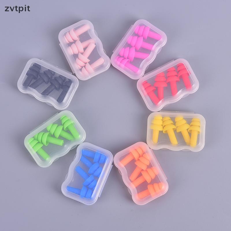 Zvtpit 2 คู่ปลั๊กอุดหู Sleep Noise Protection ที่อุดหู Travel Sleeping ลดเสียงรบกวน TH