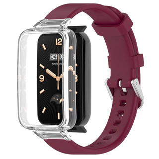 สายซิลิโคนสําหรับ Xiaomi Smart Band 9 Pro / 8 Pro สร้อยข้อมือสําหรับ Xiaomi Band 7 Pro ซิลิโคนอ่อนนุ่มกีฬาสายรัดข้อมือ