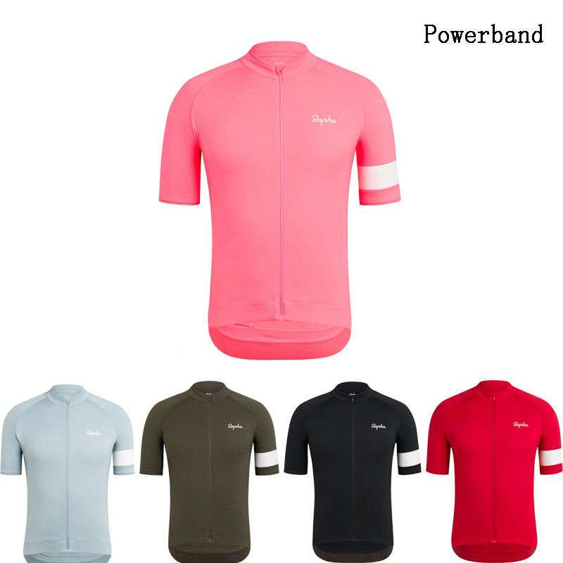 Powerband เสื้อขี่จักรยาน rapha จักรยานเสือภูเขาแห้งเร็วเครื่องแต่งกายขี่จักรยานถนน