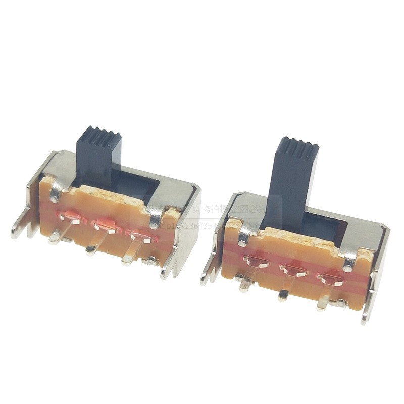 Toggle Switch SK-12F14G4/G5/G6/G7 1P2T เดี่ยวแถวแนวนอน 2 สปีดด้านข้าง/สวิตช์เลื่อน SK12F14G4 SK12F14