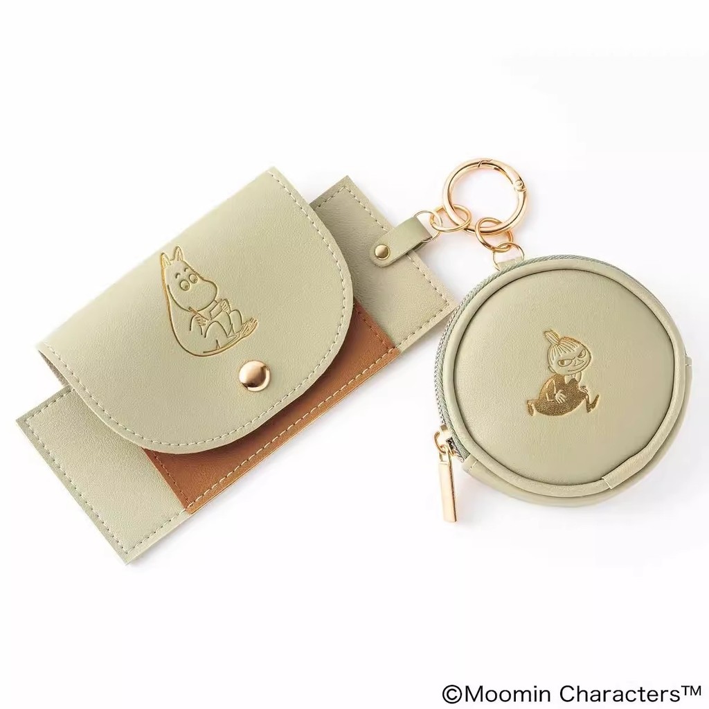 กล่องเก็บของ Moomin แว่นตากระเป๋าใส่เหรียญ Sundries Bag นิตยสารญี่ปุ่น Appendix