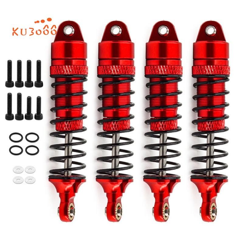 RC รถอัพเกรดด้านหน้าด้านหลัง Shocks Damper Kit สําหรับ 1/18 LaTrax #7665 อุปกรณ์เสริมอัพเกรดรถยนต์ D