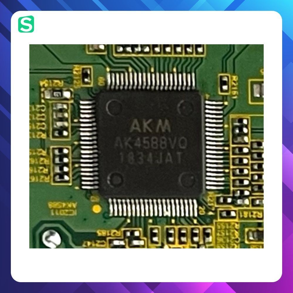 IC AK4588VQ AK4588 4588 QFP80 AK4588VQTR (AC IC ถอดประกอบใหม่ ไม่ได้ติดตั้ง)