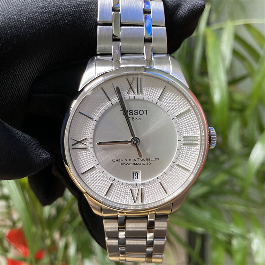 Tissot Tissot สายเหล็ก 80 ชั่วโมง Moving Storage นาฬิกาผู้ชายกลไกอัตโนมัติ T099.407.11.038.00 Tissot