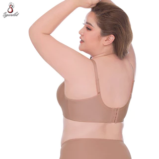 Sgarlet Plussize เสื้อในมีโครง สาวอวบ ตัวเรียบ ทรงสวยใส่สบาย ไม่กดเจ็บ ฟองน้ำปั๊มเจาะรูช่วยระบายอากาศ ไม่อับชื้น MB1719