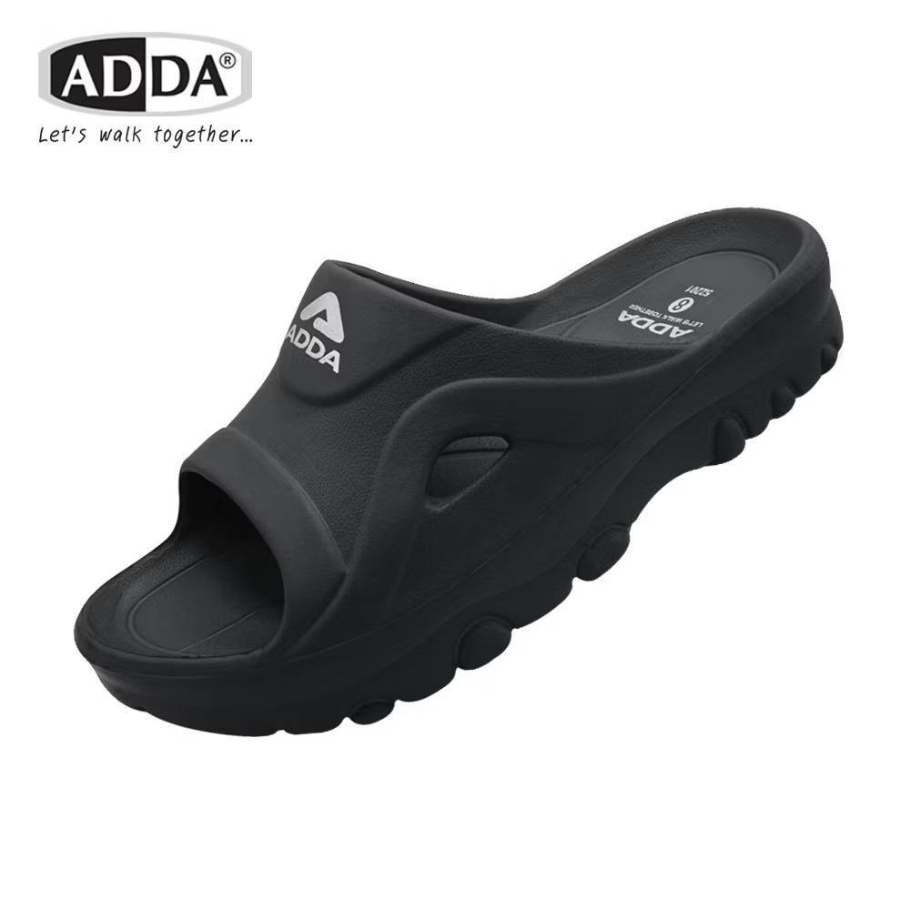 ADDA  รุ่น 52201-M1 รองเท้าหัวโต พื้นปุ่ม แบบสวม สำหรับผู้ชาย(ไซส์ 7-10) พร้อมส่งทุกวัน