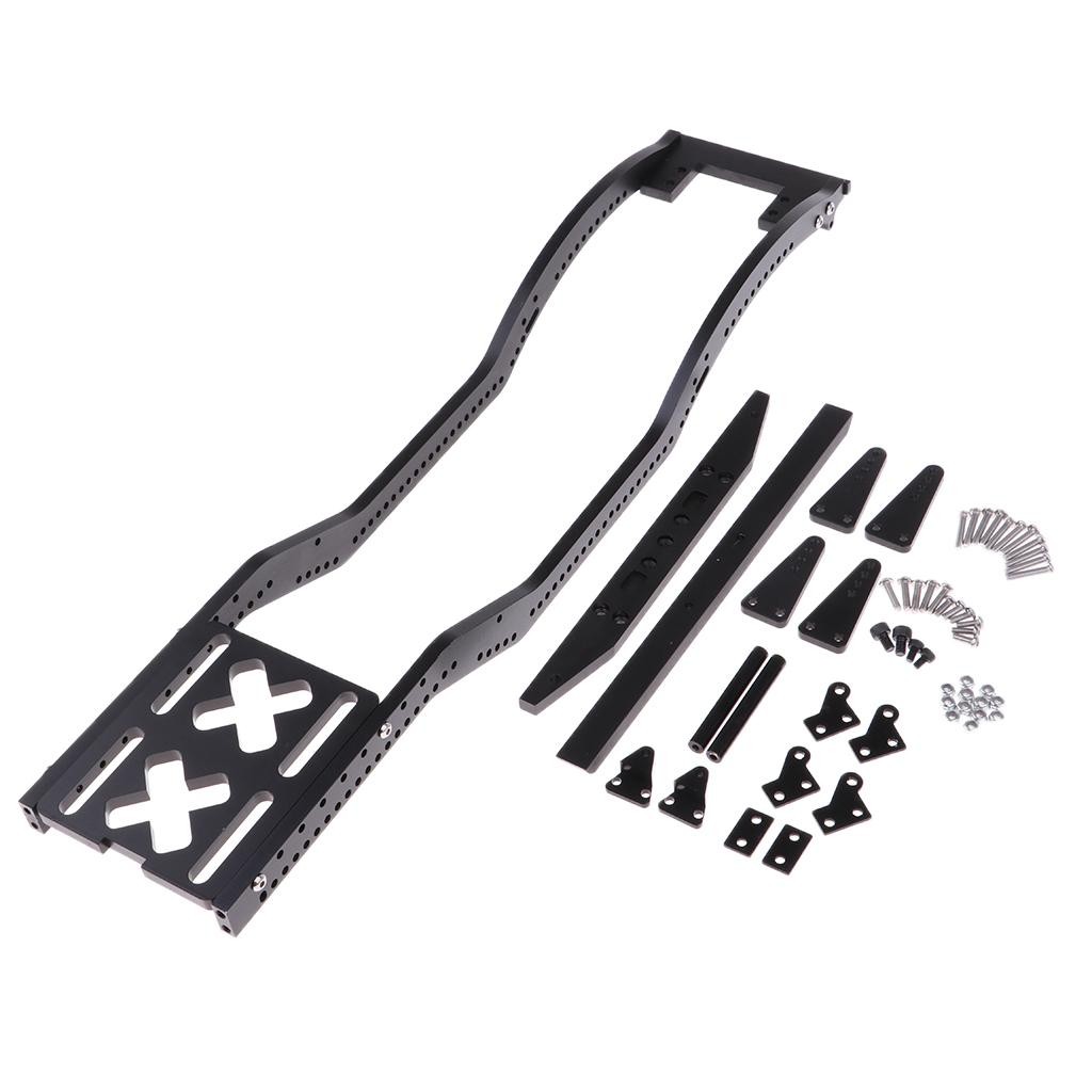 [Lszcx6l] 1:10 RC Body Frame Chassis Kit สําหรับ Axial SCX10 D90, Rock Crawler รถบรรทุกรถยนต์