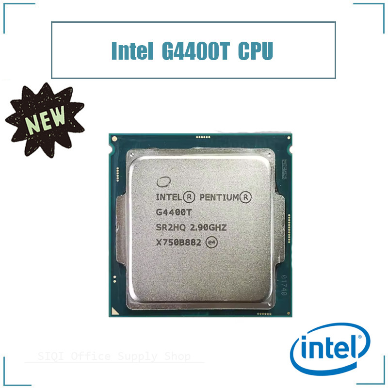 เมนบอร์ด CPU Intel G4400T รองรับ CPU LGA1151 DDR4 Dual-core 2.9GHz โปรเซสเซอร์