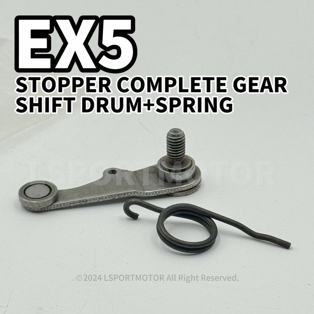 HONDA EX5 STOPPER เกียร์สมบูรณ์ SHIFT DRUM + SPRING 24430-GB4-772 EX5 HP HIGHPOWER