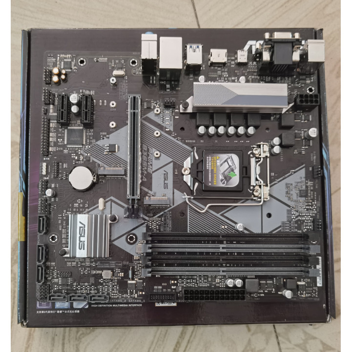 ยี่ห้อใหม่กล่อง Asus/Asus PRIME B365M-A คอมพิวเตอร์เดสก์ท็อป 1151 เมนบอร์ดรองรับหน่วยความจํา DDR4