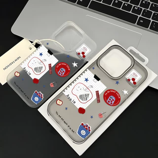 เคสโทรศัพท์ For iPhone 11 13 16 Pro Max Case iPhone 13 17 15 Pro Max 12 14 13 Pro Max ดอกไม้น้ำแข็งใสก็น่ารัก