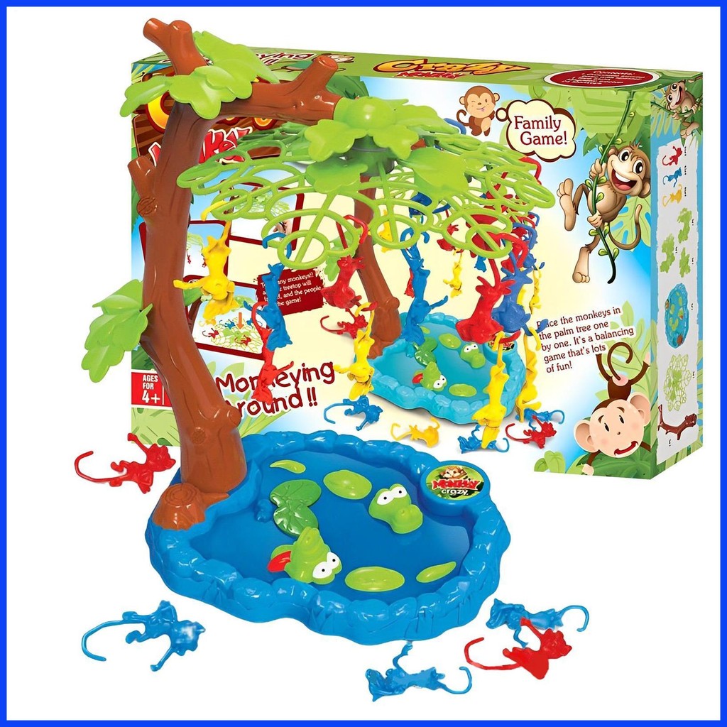 ลิงรอบเด็กวัยหัดเดินเกมลิงรอบสมดุลเกมการศึกษาตกแต่งบ้านโต๊ะแบบโต้ตอบของเล่นสําหรับเด็กผู้ชาย fadzath - รูปที่ 2