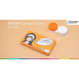 1แถม 1 Maxim คอนแทคเลนส์สี รายเดือน รุ่นบิวตี้ (กล่องส้ม)