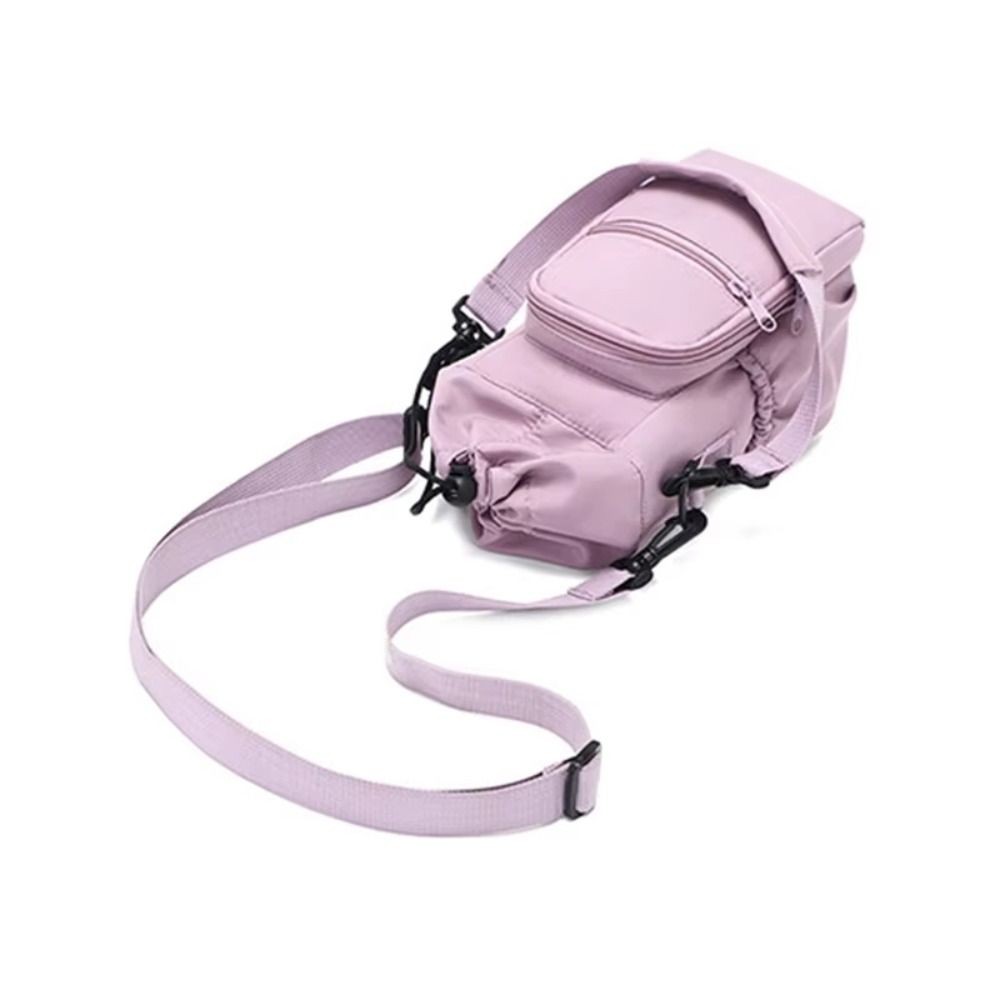 กลับ2ชีวิต กระเป๋าขวดน้ํา,แขนป้องกันฉนวนกระติกน้ําร้อนที่วางขวด,แบบพกพาปรับสายรัด ค โรสบอดี กับโทรศัพท์กระเป๋าถ้วยสูญญากาศ ค มาถึง ปกสําหรับกลางแจ - รูปที่ 6