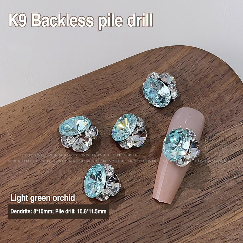 เล็บตกแต่งเล็บสติกเกอร์เล็บ Rhinestones คริสตัลเพชร DIY หินใส Shinning เครื่องประดับแก้ว KOUDAN - รูปที่ 4