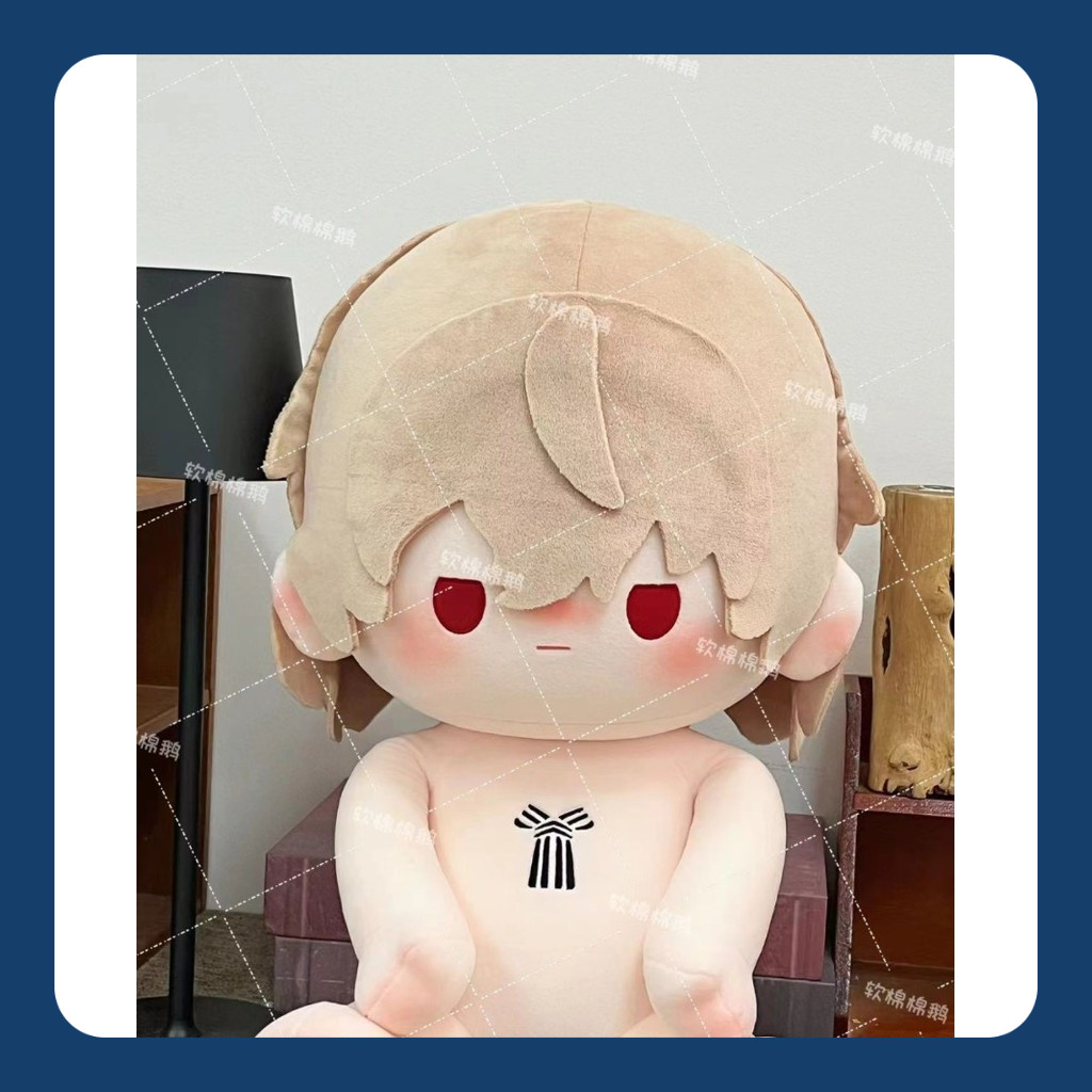 40ซม.Persona Goro Akechi Cotton Doll ตุ๊กตาตัวใหญ่สําหรับของขวัญวันเกิดของแฟนสาว