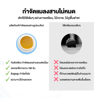 เจลฆ่าแมลงสาบ ดึงดูดแมลงสาบ กำจัดแมลงสาบ ไล่แมลงสาบ ที่ดักแมลงสาบ กำจัดทั้งรัง ป้องกันแมลงสาบ