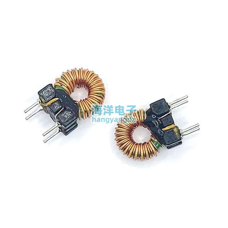 9*5*3 0.3 สาย 2MH วงแหวนแม่เหล็ก ตัวเหนี่ยวนำโหมดทั่วไป สายคู่พร้อมฐาน