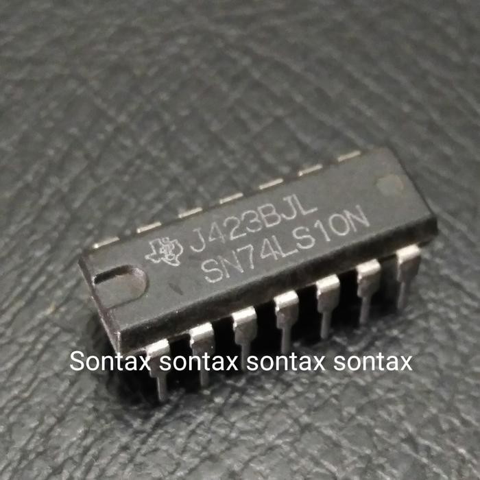 (READ DESCRIPTION!!) Ic 7410 74ls10 sn74ls10n ttl