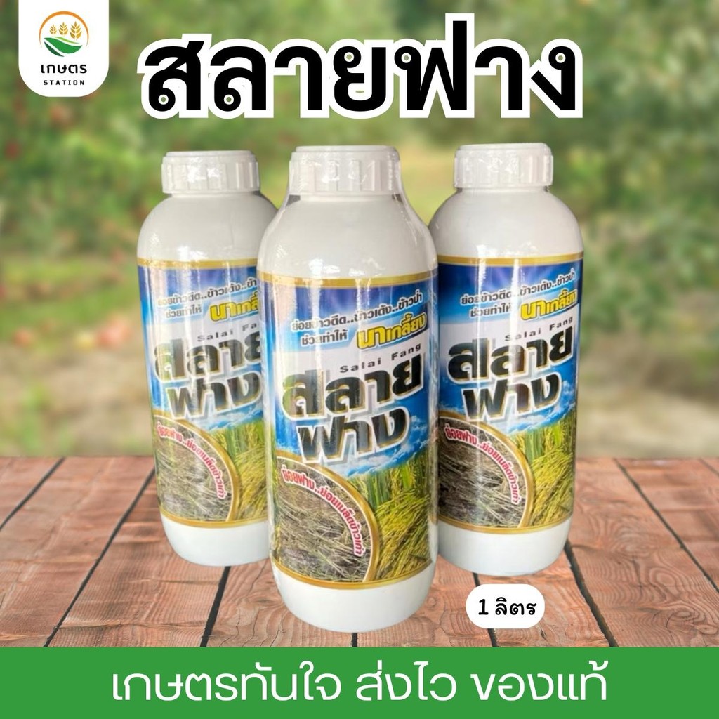 สลายฟาง ย่อยฟาง หมักฟาง 1ขวด ใช้ได้5ไร่