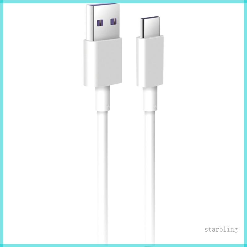 Star 1m 3 2ft Male USB to Male Type C Power Cable 5A Fast Charging Cord Data Wire