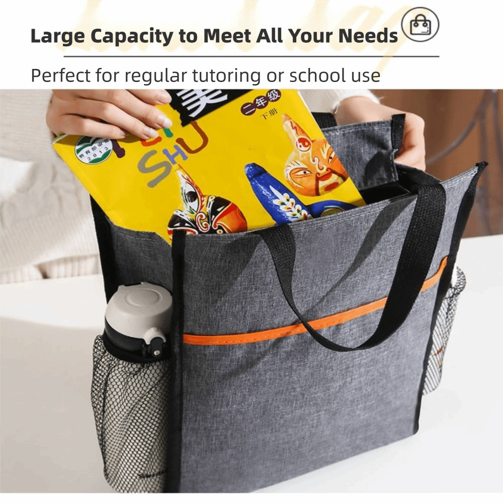 MAGICIANIP Office Tote Bag, กระเป๋าถือนักเรียนที่ทนทานเกินจริง, สํานักงานกระเป๋าเอกสาร Cation คุณภาพสูง ราคา ถูกที่สุด ดีลบีเคเค แกลเลอรีภาพที่ 3