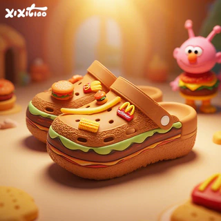 XIXITIAO รองเท้าแตะรองเท้าแตะหนา Soled แฟชั่นที่ไม่ซ้ํากันหญิงสบายฤดูร้อนกลางแจ้ง