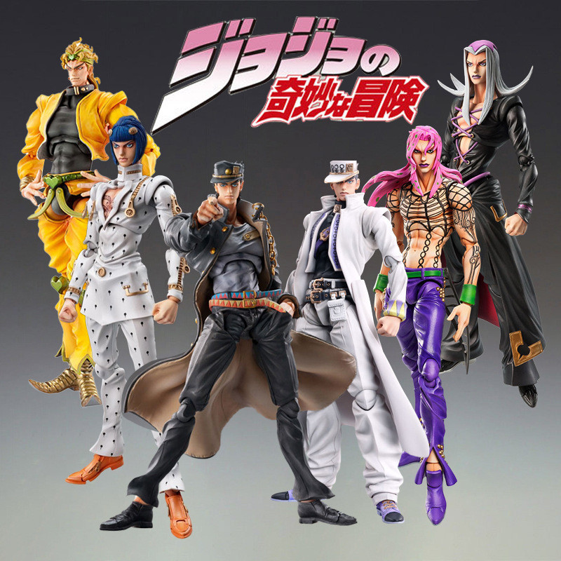 JOJO Bizarre Adventure Figure jojo Movable Dior Seitaro Brunoleo Diablo