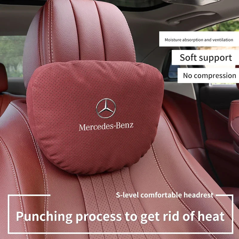 สําหรับ Mercedes-Benz ABCESV R-Class A45 C43 CLA GLA GLB GLC GLE SLK รถ Headrest คอสนับสนุน Lumbar R