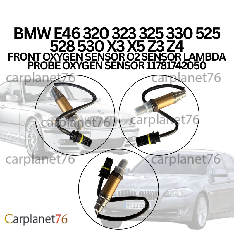 BMW E46 320 323 325 330 525 528 530 X3 X5 Z3 Z4 เซ็นเซอร์ออกซิเจนด้านหน้า O2 SENSOR LAMBDA PROBE เซน