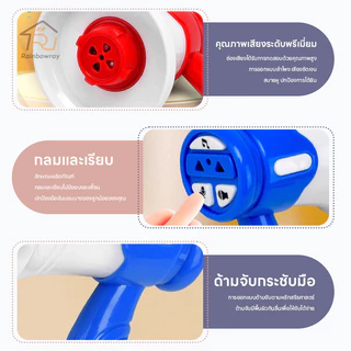 miniโทรโข่ง ลำโพงบันทึกเสียงเด็ก โทรโข่งอัดเสียง ลำโพงขนาดเล็ก พวงกุญแจลำโพง กระเป๋าจี้ลำโพง