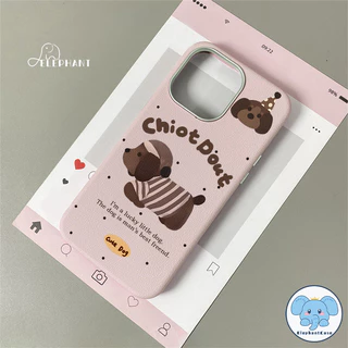 เคสไอโฟน 16 เคสกราฟฟิตี้ดัชชุนด์สุดเท่และตลก สำหรับ IPhone 17 AIR XR 15 13 16 11 14 12 Pro Max 15 14 16 Plus XS X