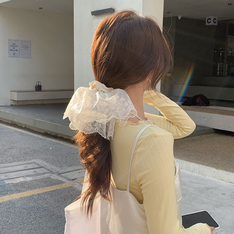 กระโปรงสองชั้นลูกไม้ระดับไฮเอนด์สำหรับผู้หญิง