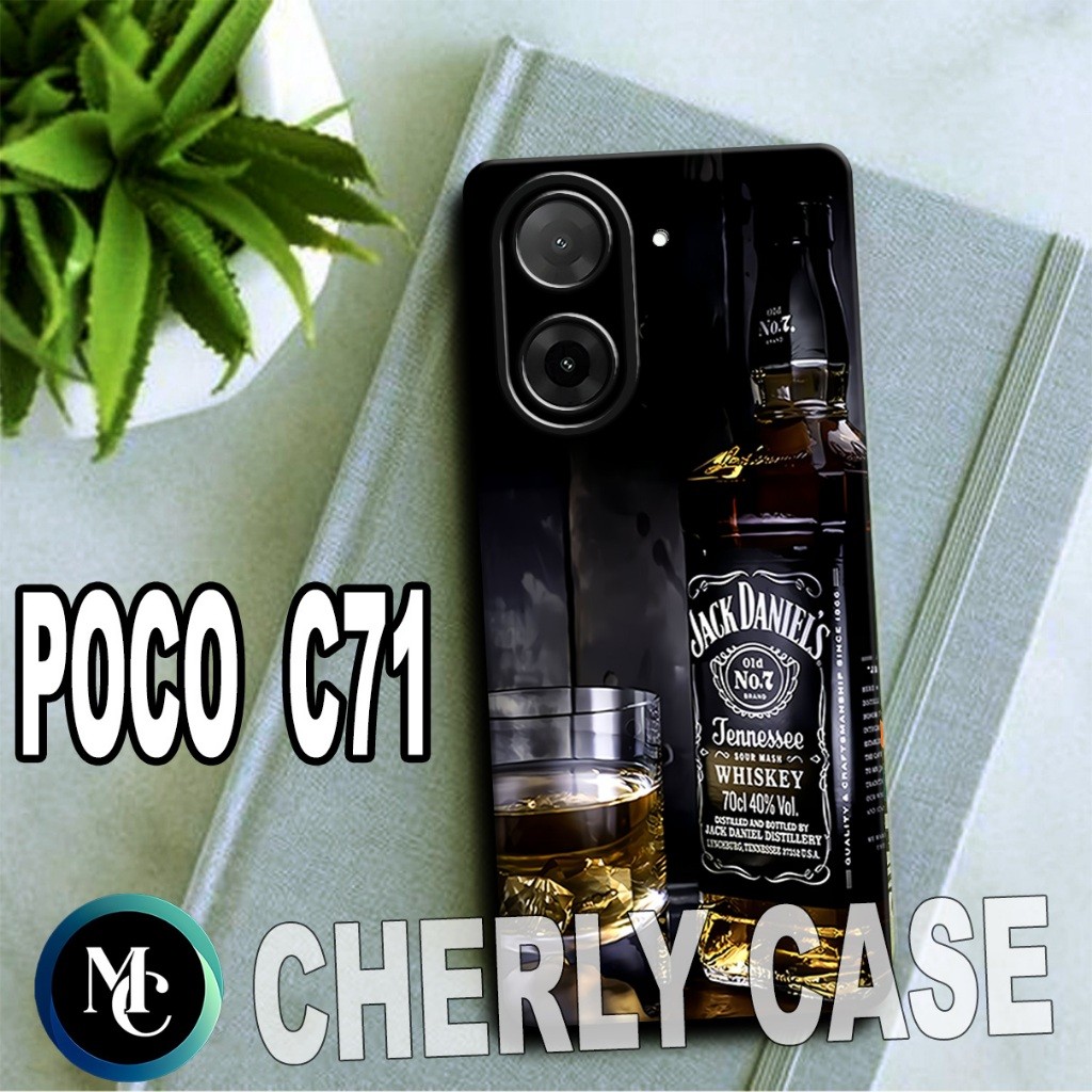 เคสยางสําหรับ POCO C71/CC38/MENS Motif/ POCO C71 case/ POCO C71 Casing/silicone/softcase