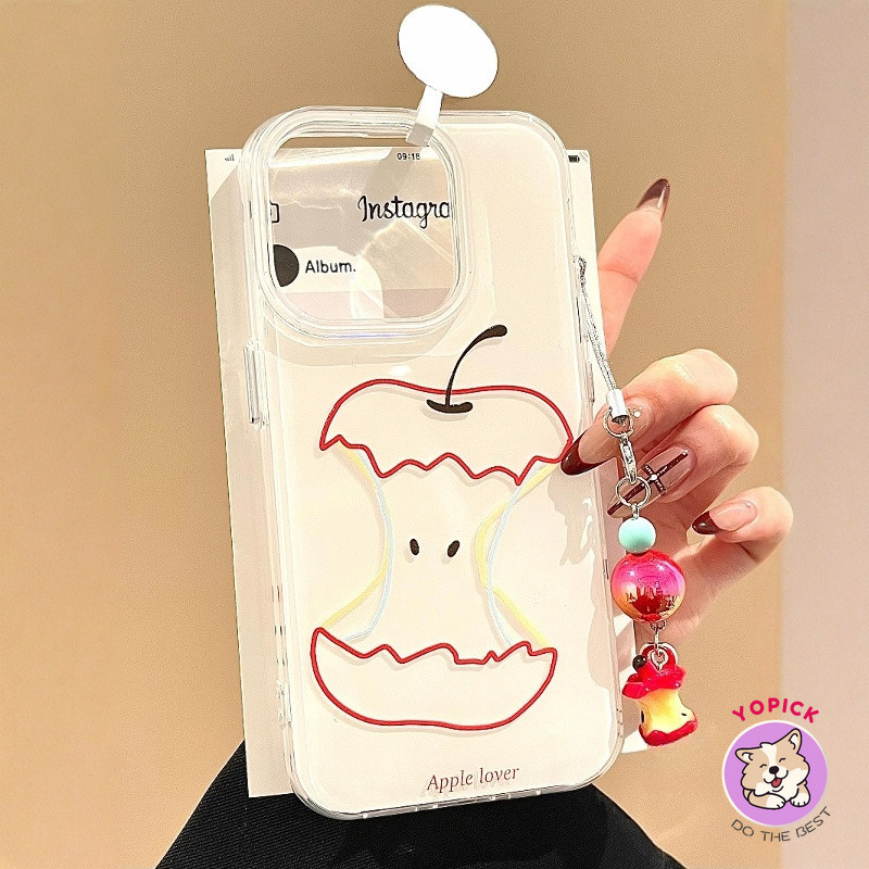 สําหรับ IPhone 16promax 16pro 16 16plus 15promax หญิง 11 12 Xsmax 7plus สายผลไม้ Pit เคสโทรศัพท์ใหม่ 14 13 12mini 13mini Xr การ์ตูน BB - รูปที่ 2